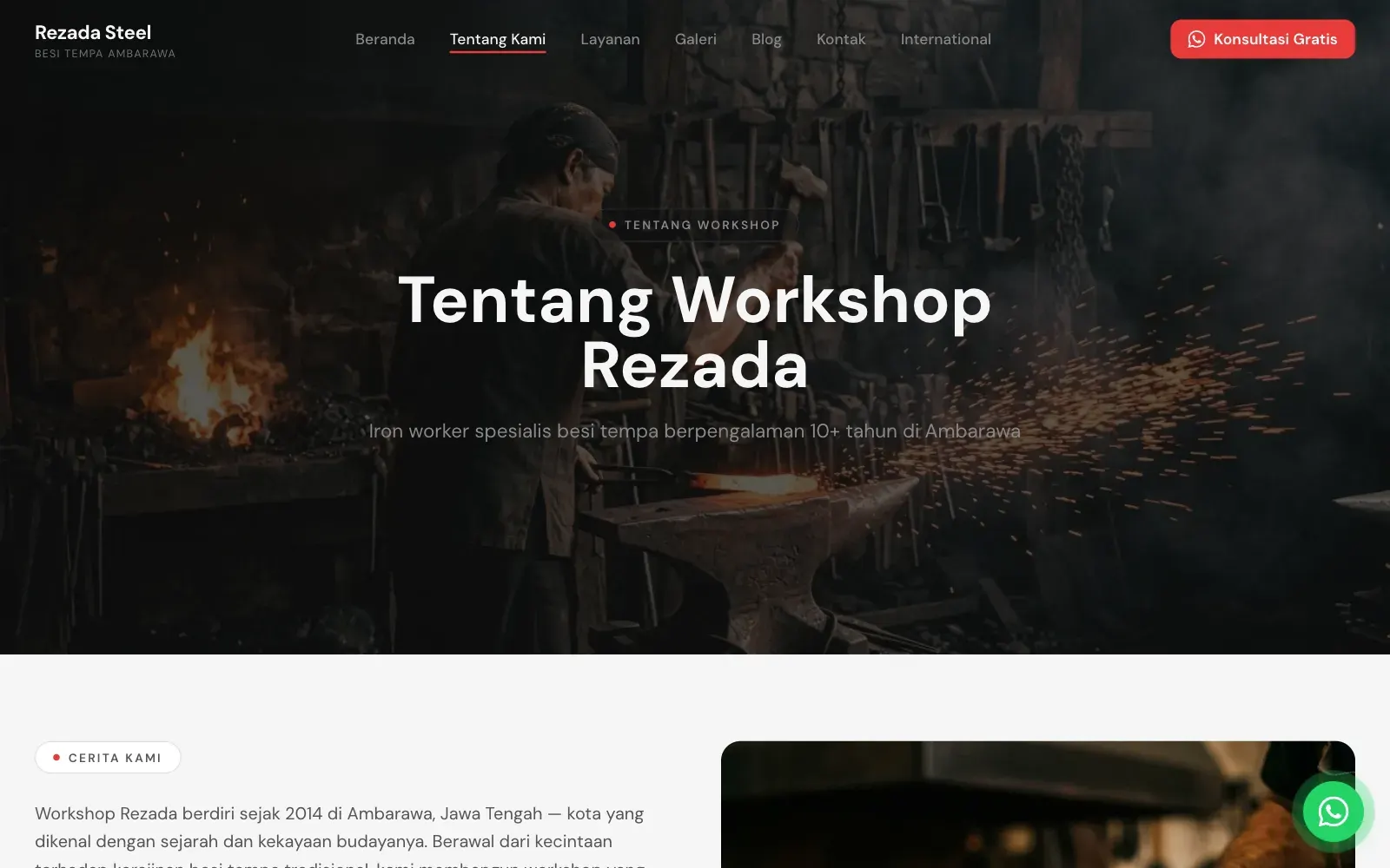 Tentang workshop Rezada